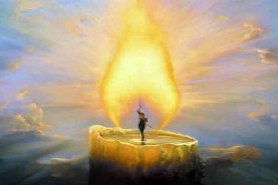 Перед кончиною огарок