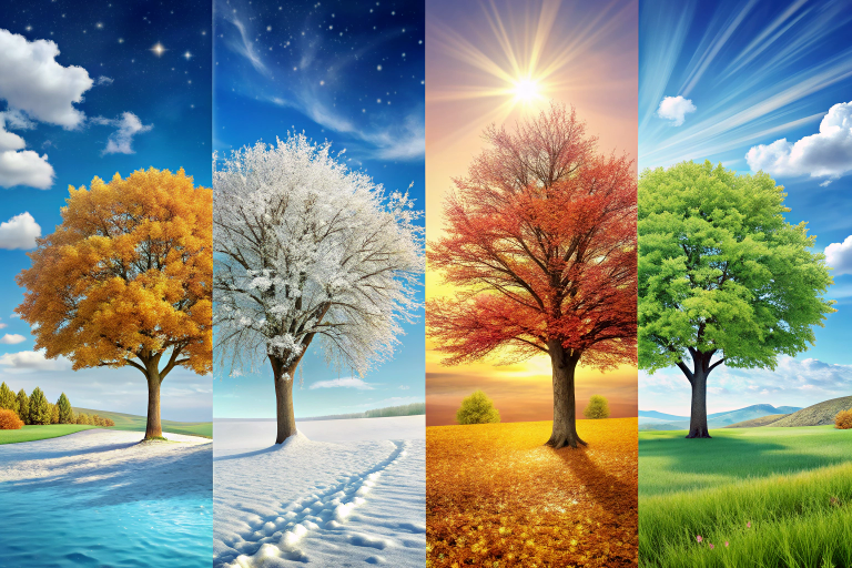 Смена времён года.