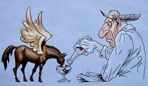 Нальём Пегасу... /диалог/