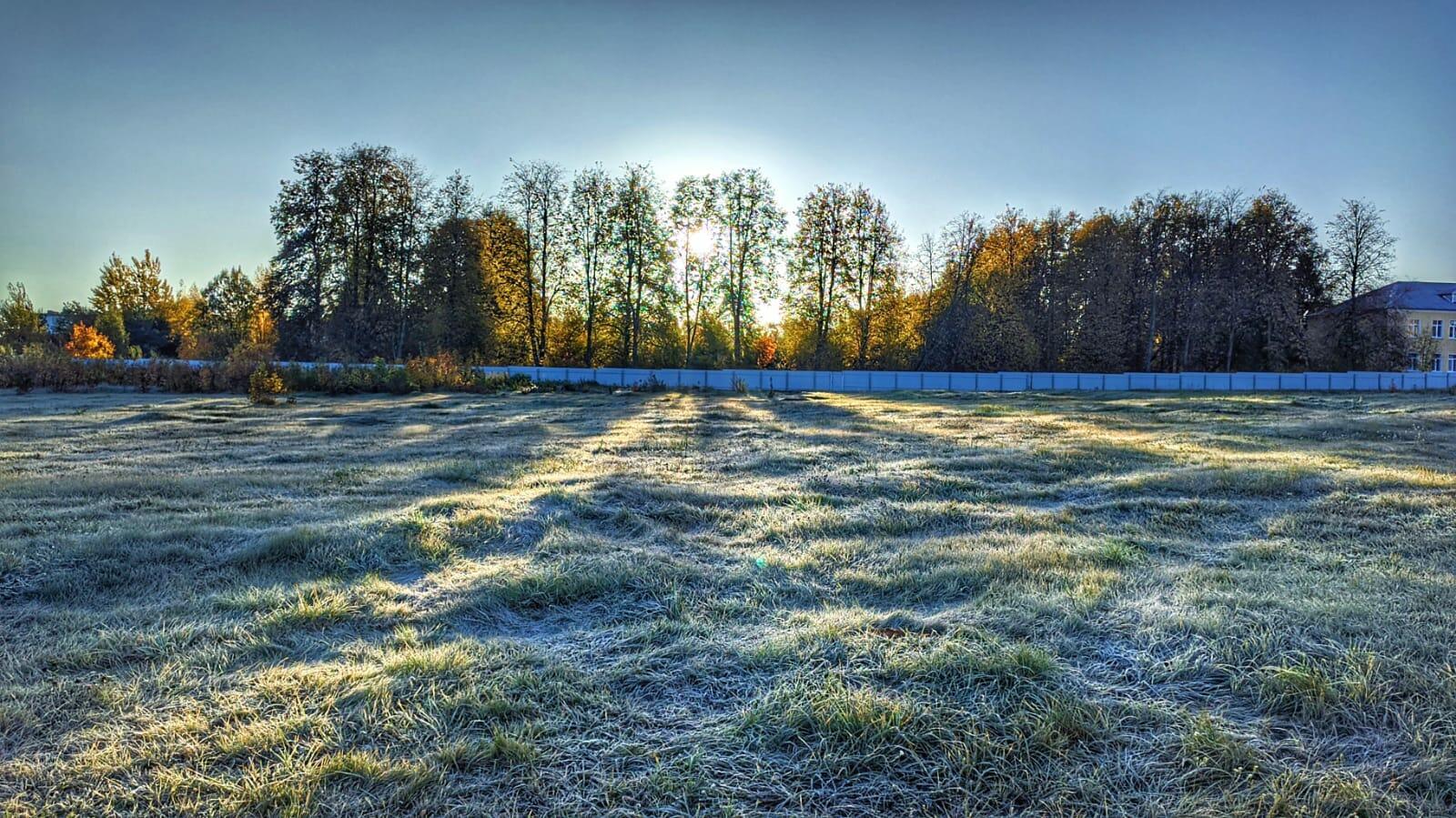 Первый иней