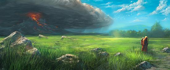 Увидев странника в пути