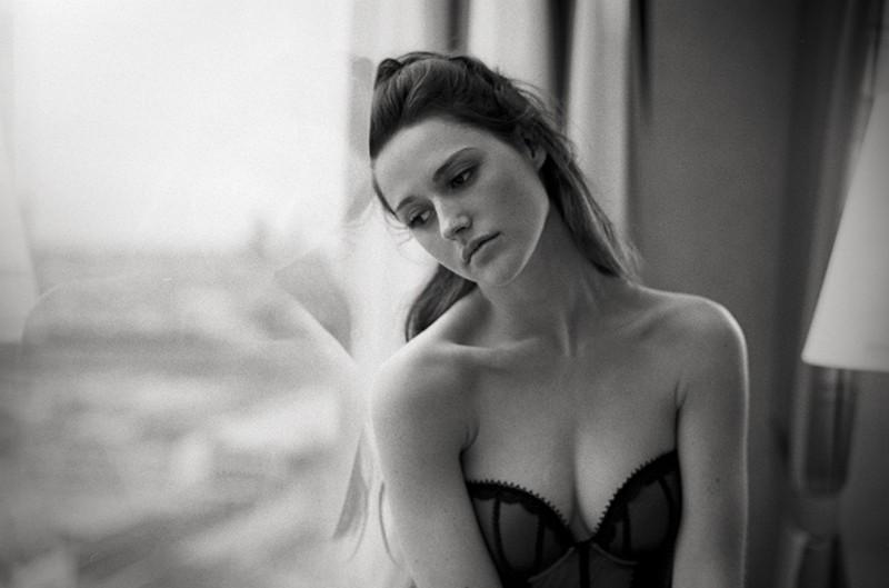 ворсистый шарф