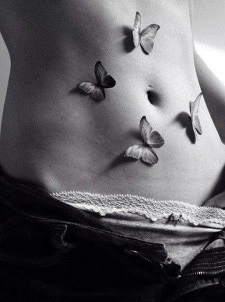 Бабочки в постели