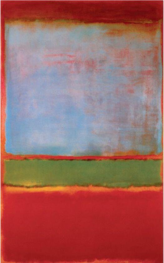 фиолетовый, зелёный, красный