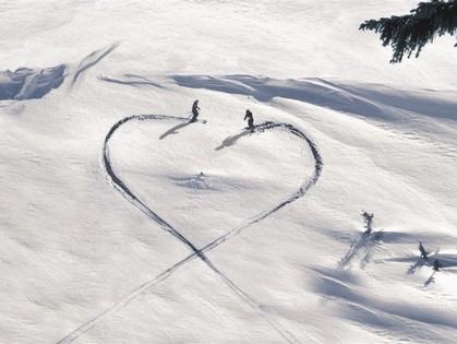 В  День  Влюблённых - все на лыжню!( соавторство с  Vasily )