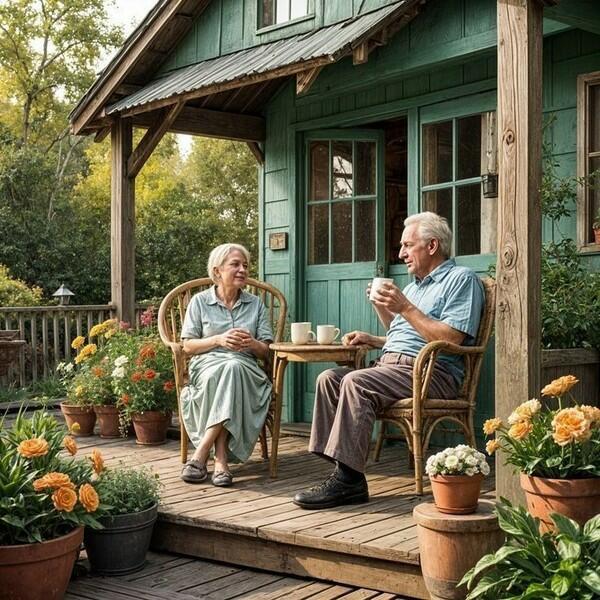 В почтенном возрасте