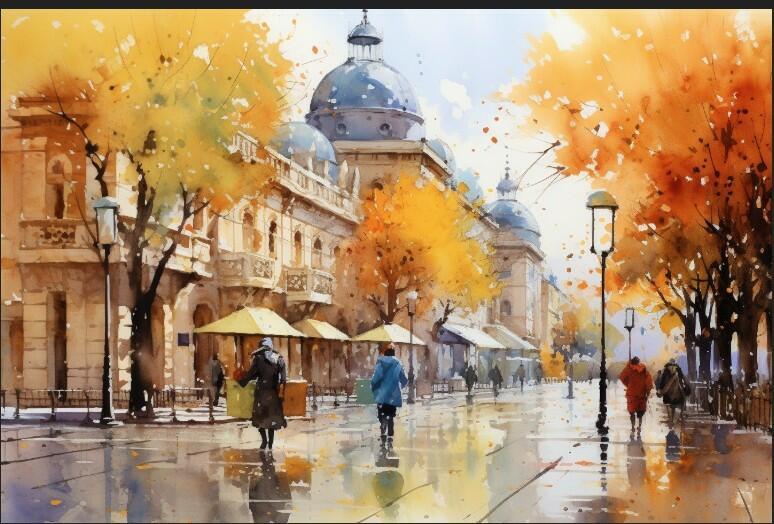 Осенний диско промт!!!