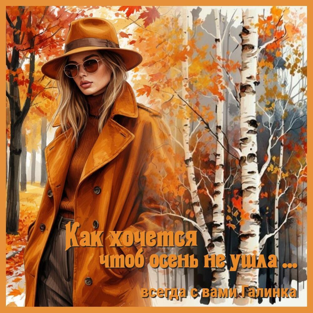 Как хочется чтоб осень не ушла, Галинка Багрецова
