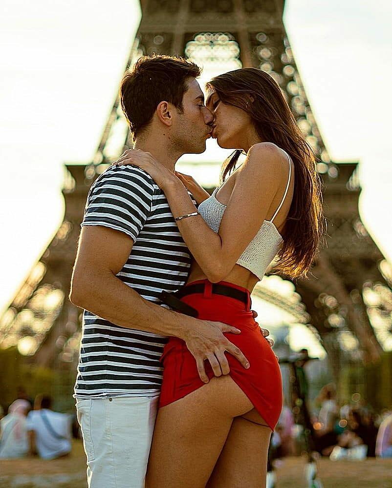 Французский поцелуй...