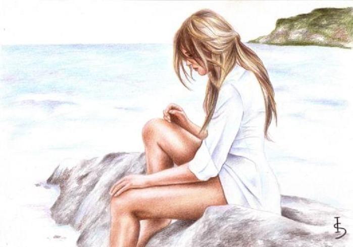 бриз души её...