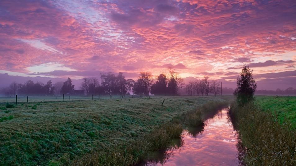 Рассвет встречаю