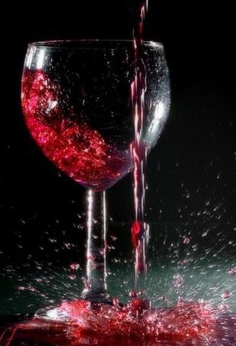 Я надела красное платье