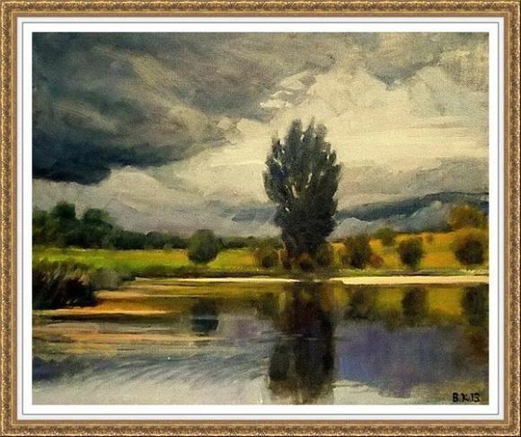 ДОЖДИ ИДУТ  (живопись автора)