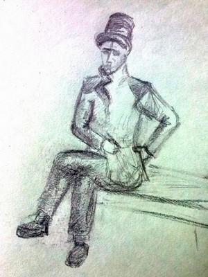 Я людям лиру посвящаю...