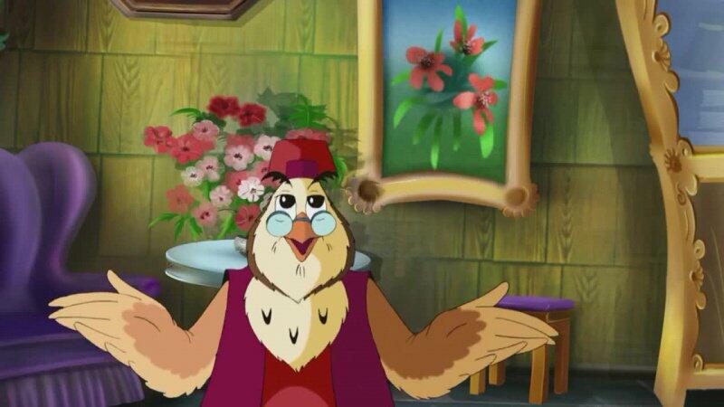 Осёл и сова   (Читает Есения)