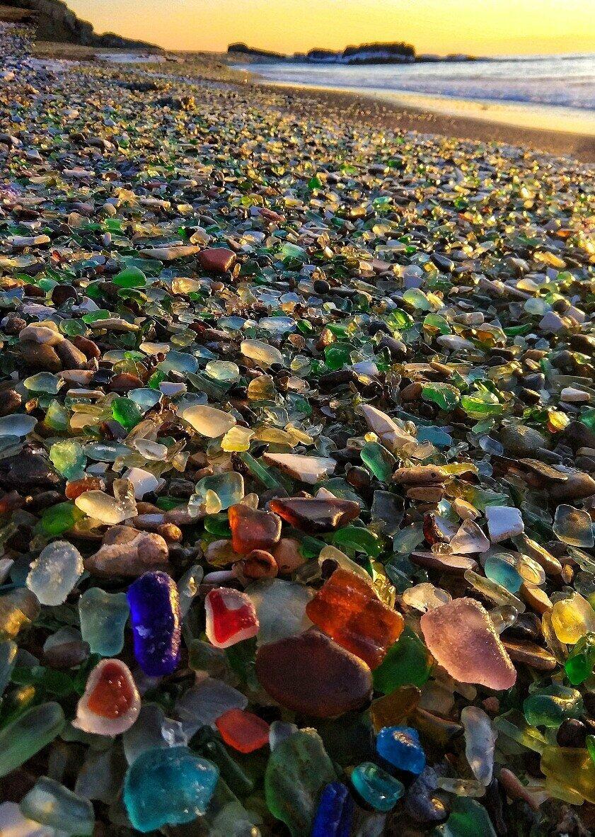 стеклянный пляж во владивостоке