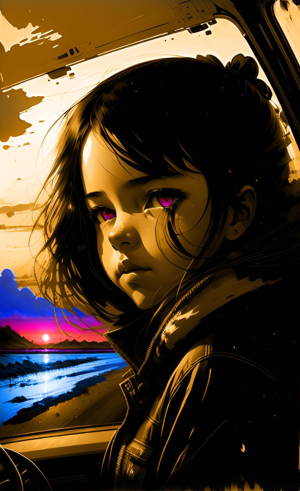 Дорожный закат