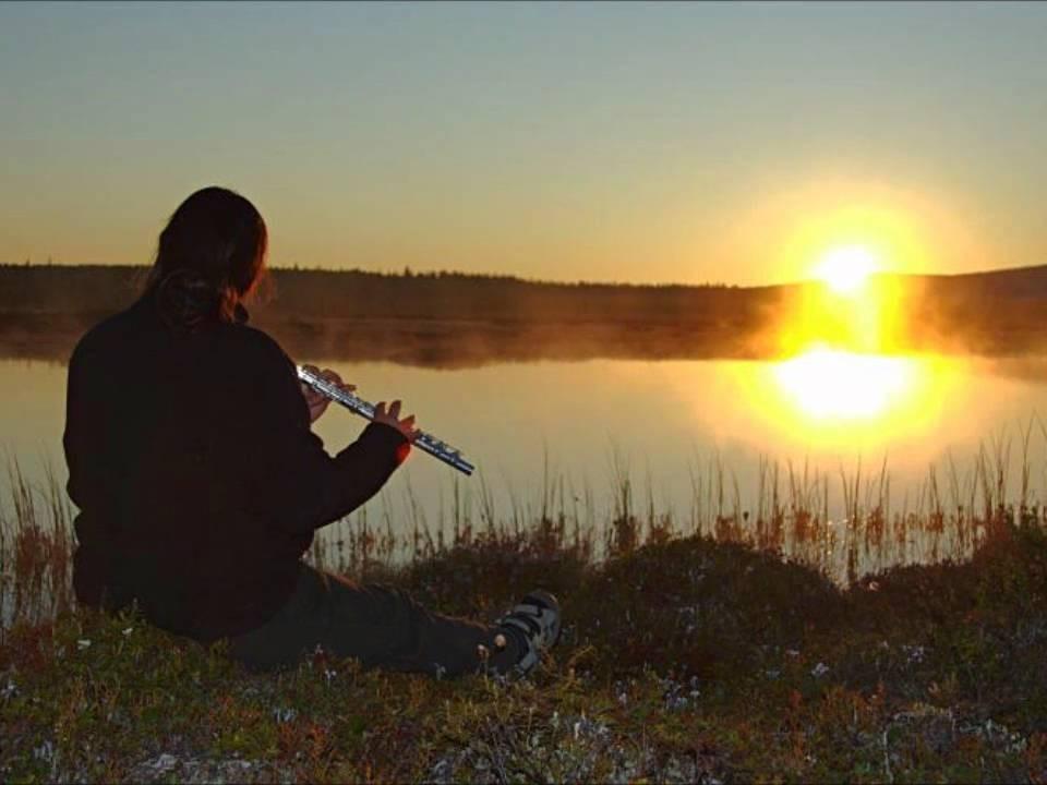 Романтик трубит душой