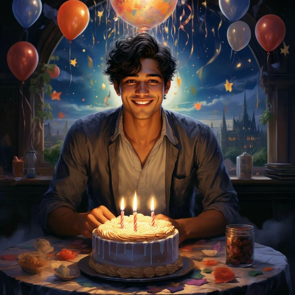 Поздравление с того света.