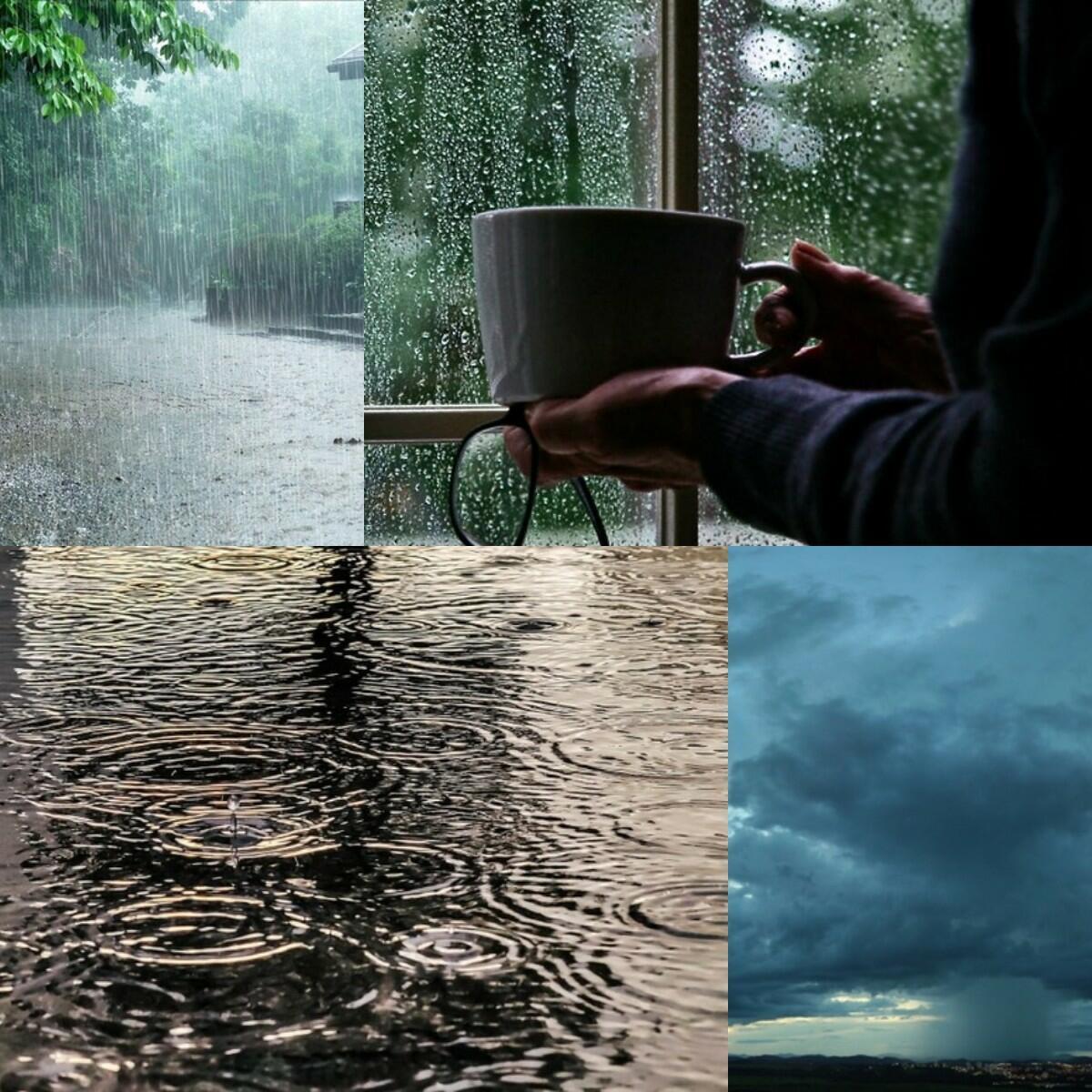 ---Обычный дождь---