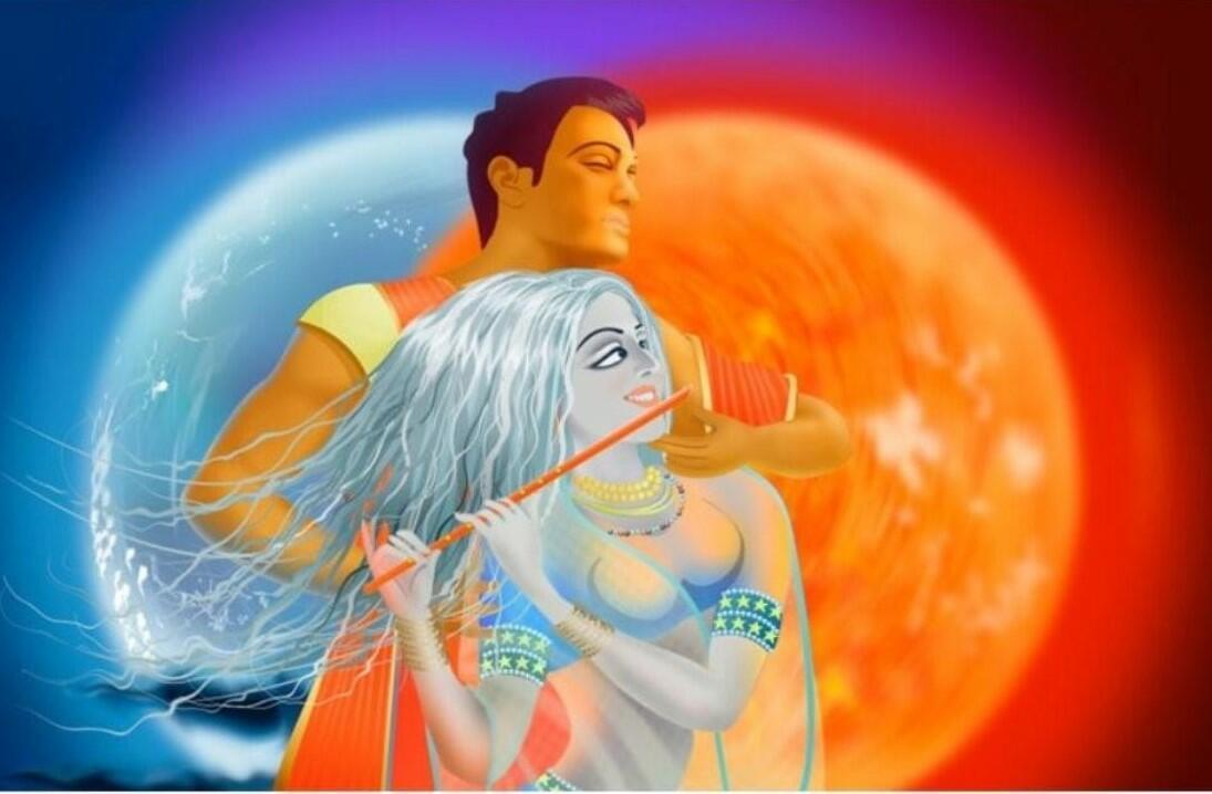 Солнце и луна любовь. Солнце и Луна. Мужчина солнце женщина Луна. Богиня солнца и Луны. Изображение солнца и Луны.