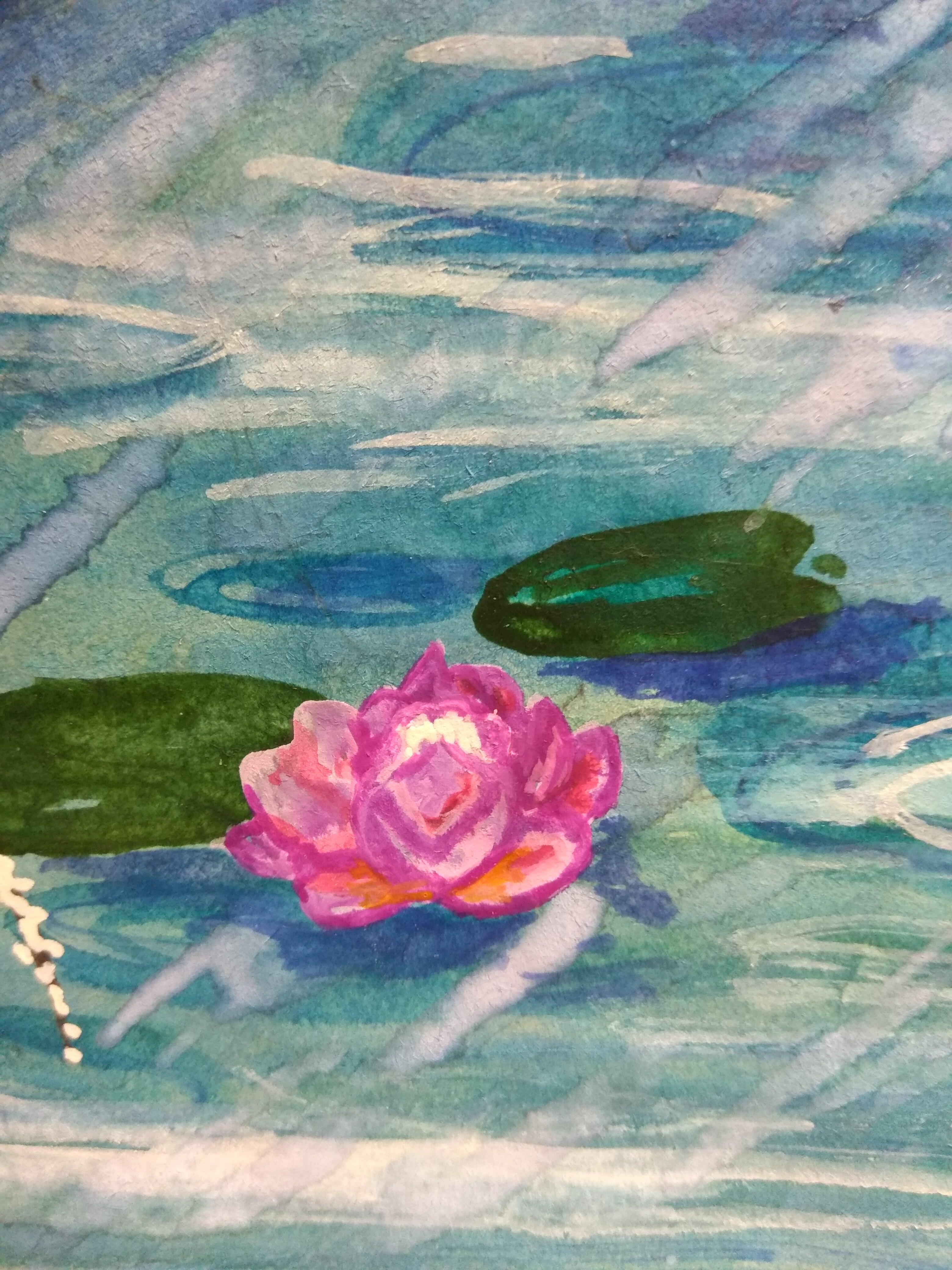 Розовый зонтик