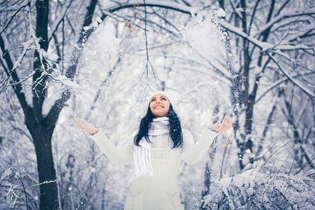 Снежный парк.