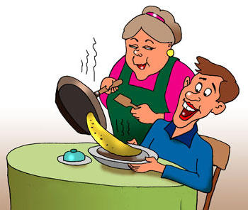 Тёще лишь благодаря