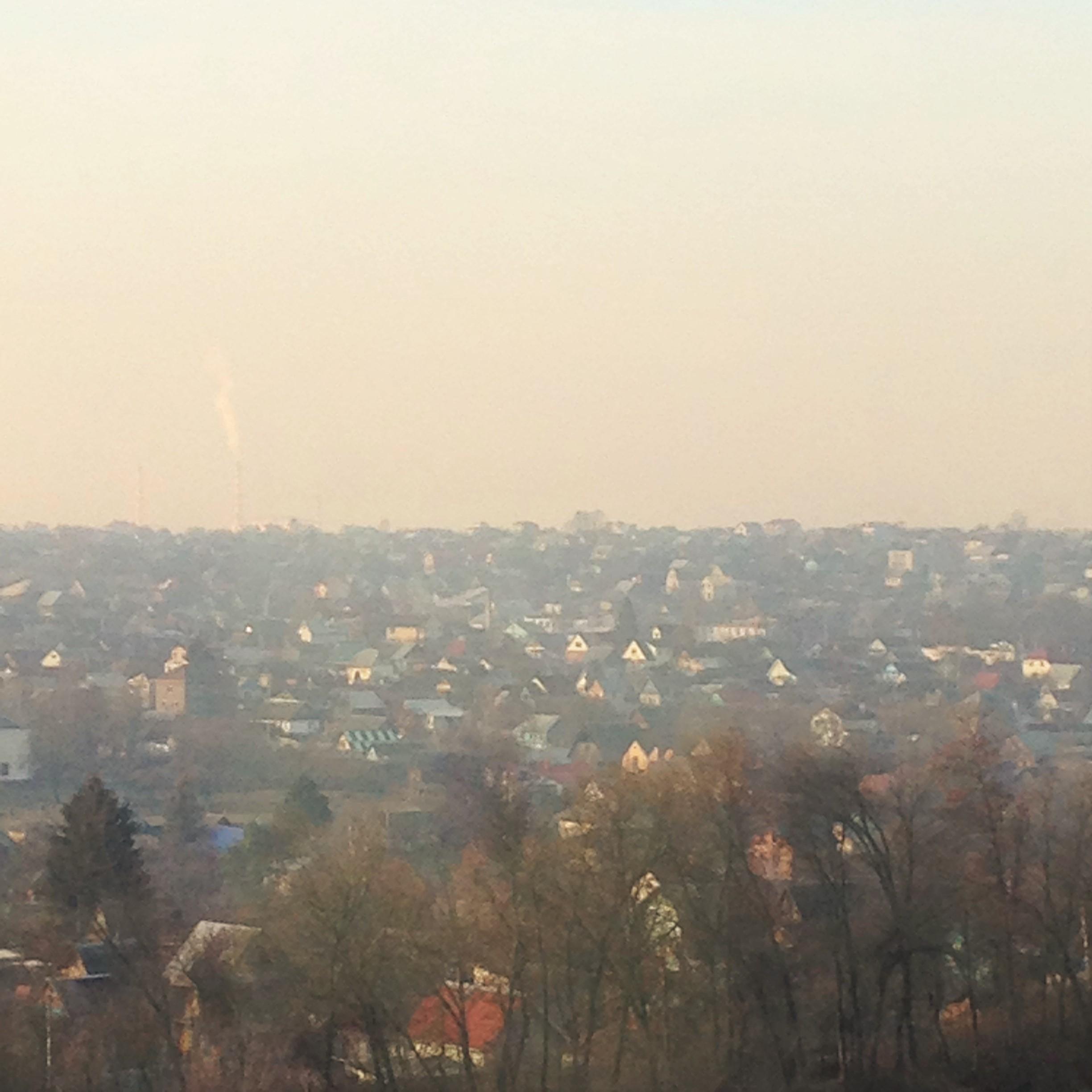 утренний город