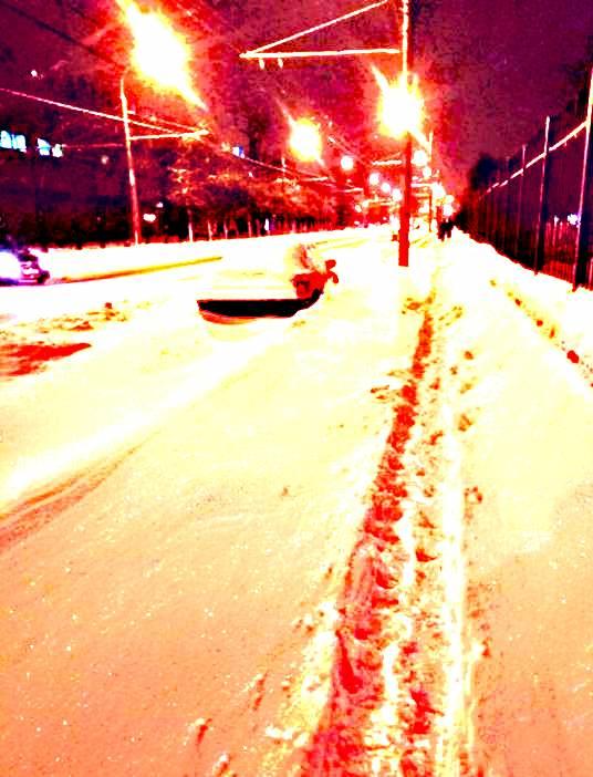 Снегопад 4 марта 2018 Москва