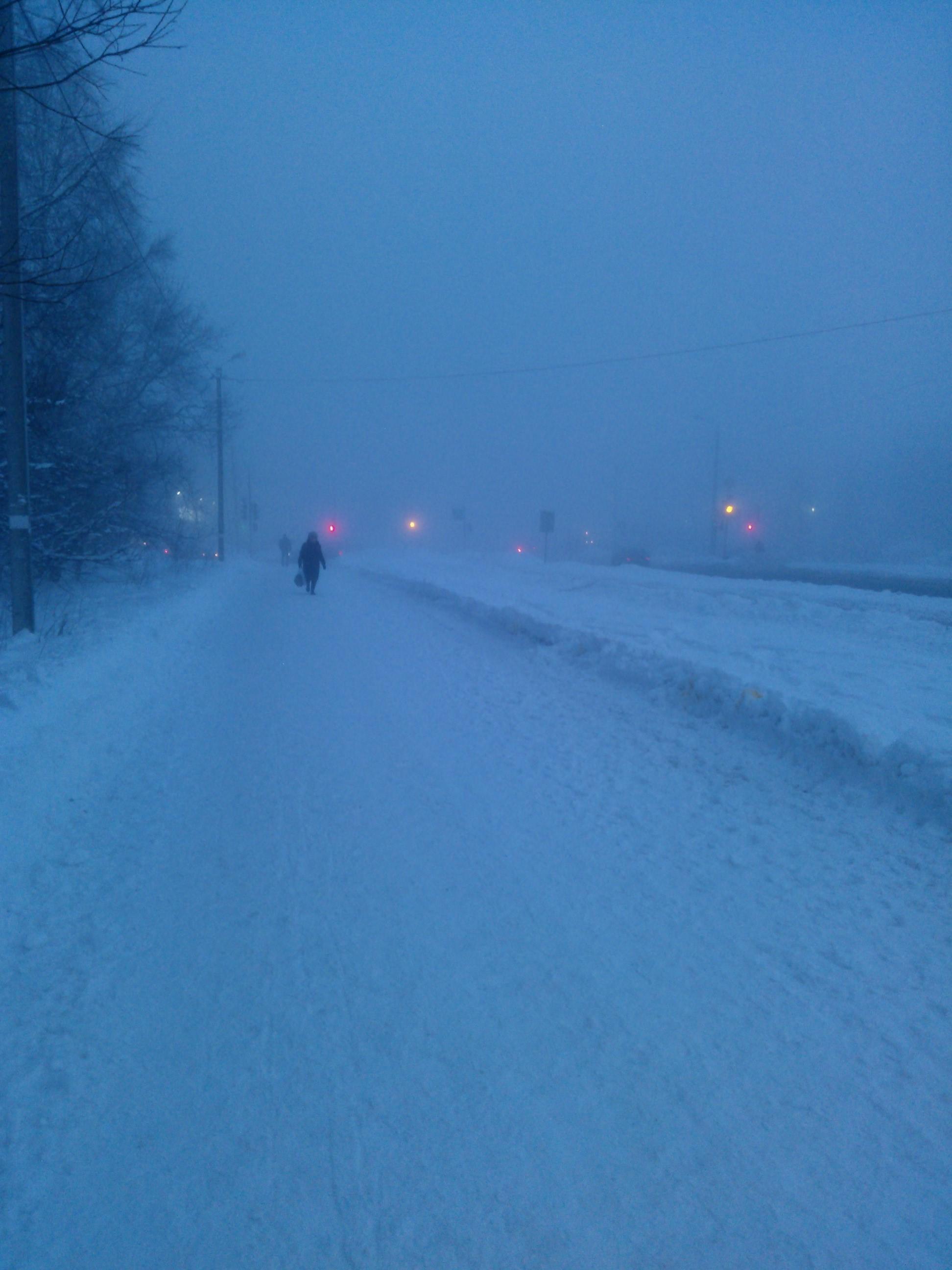 В голове туман, родная