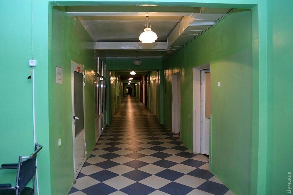 В больнице...