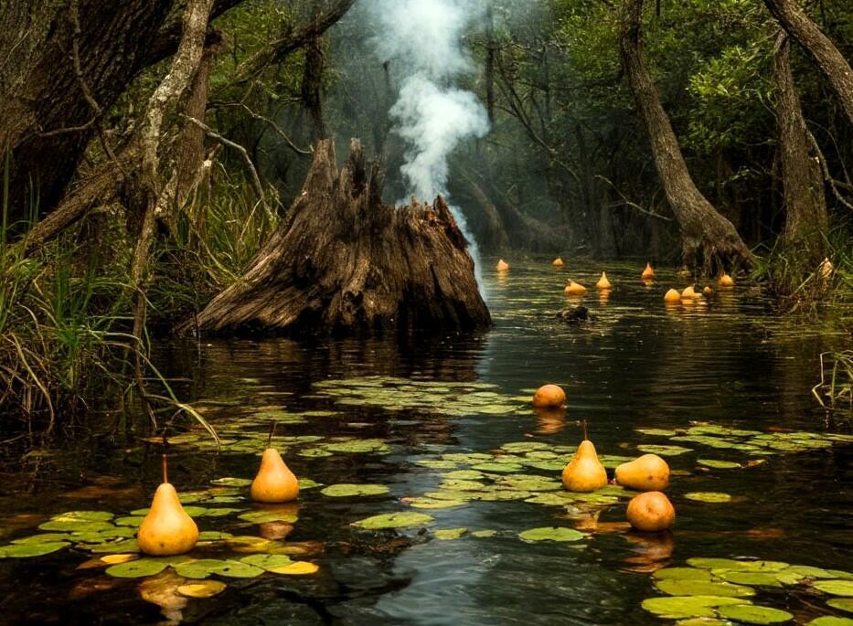 Дым с грушей