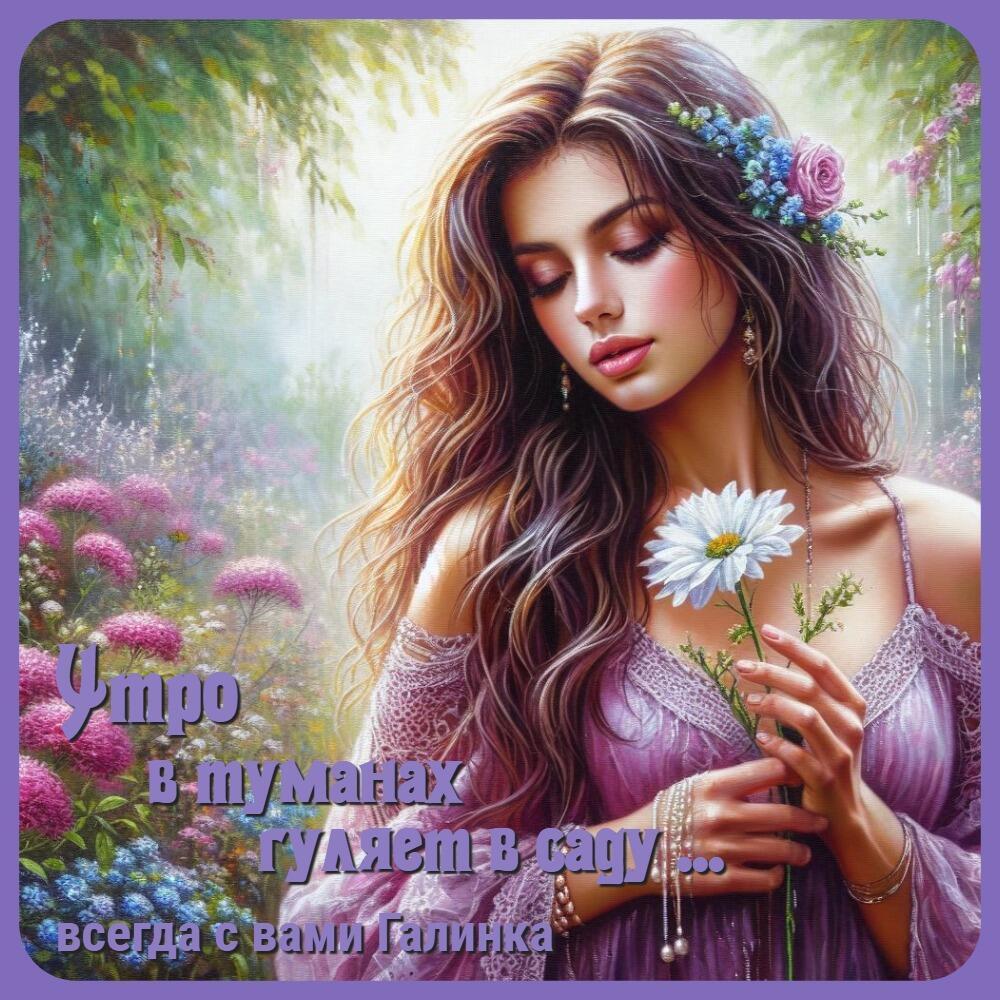 Утро в туманах гуляет в саду, Галинка Багрецова