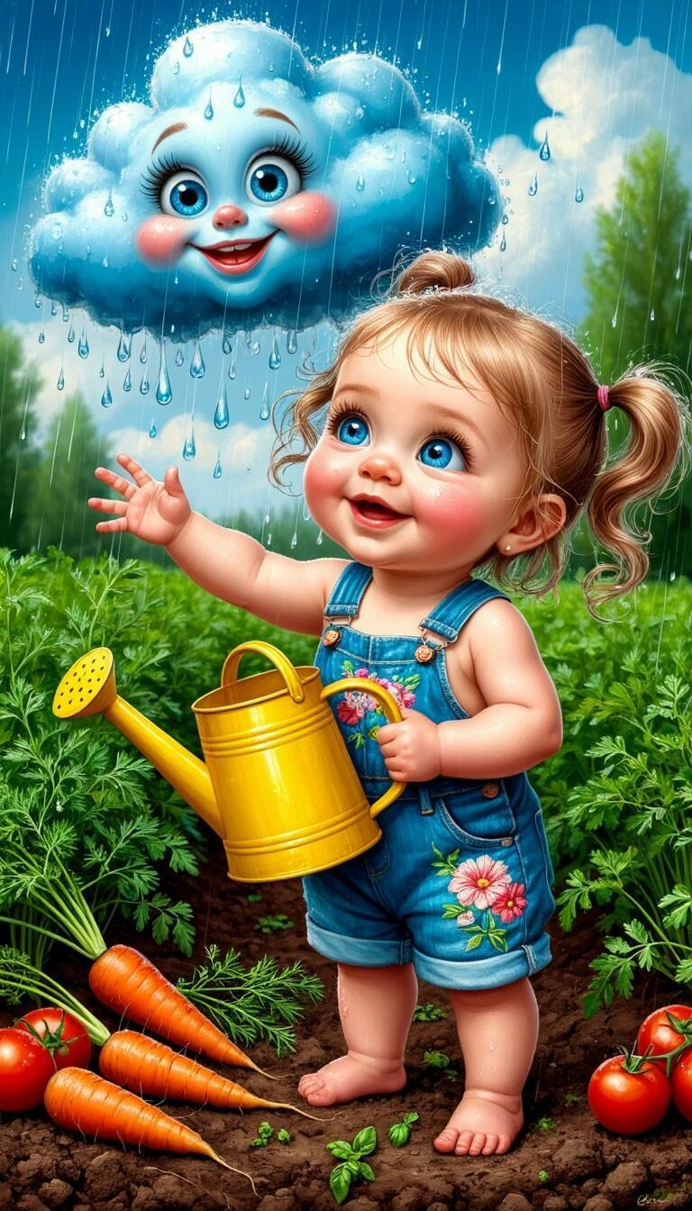 Где ты, дождик? - для детей