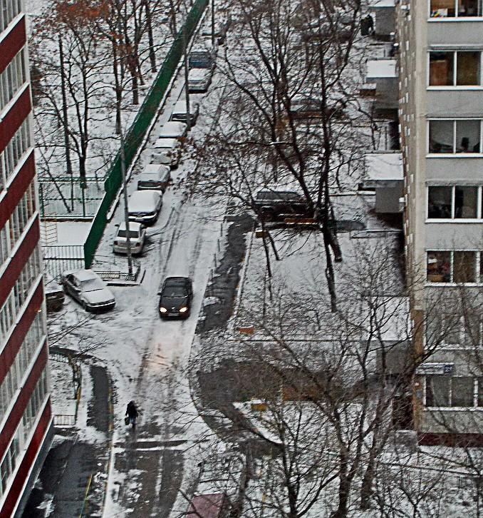 Утро прощания со снежной девственностью