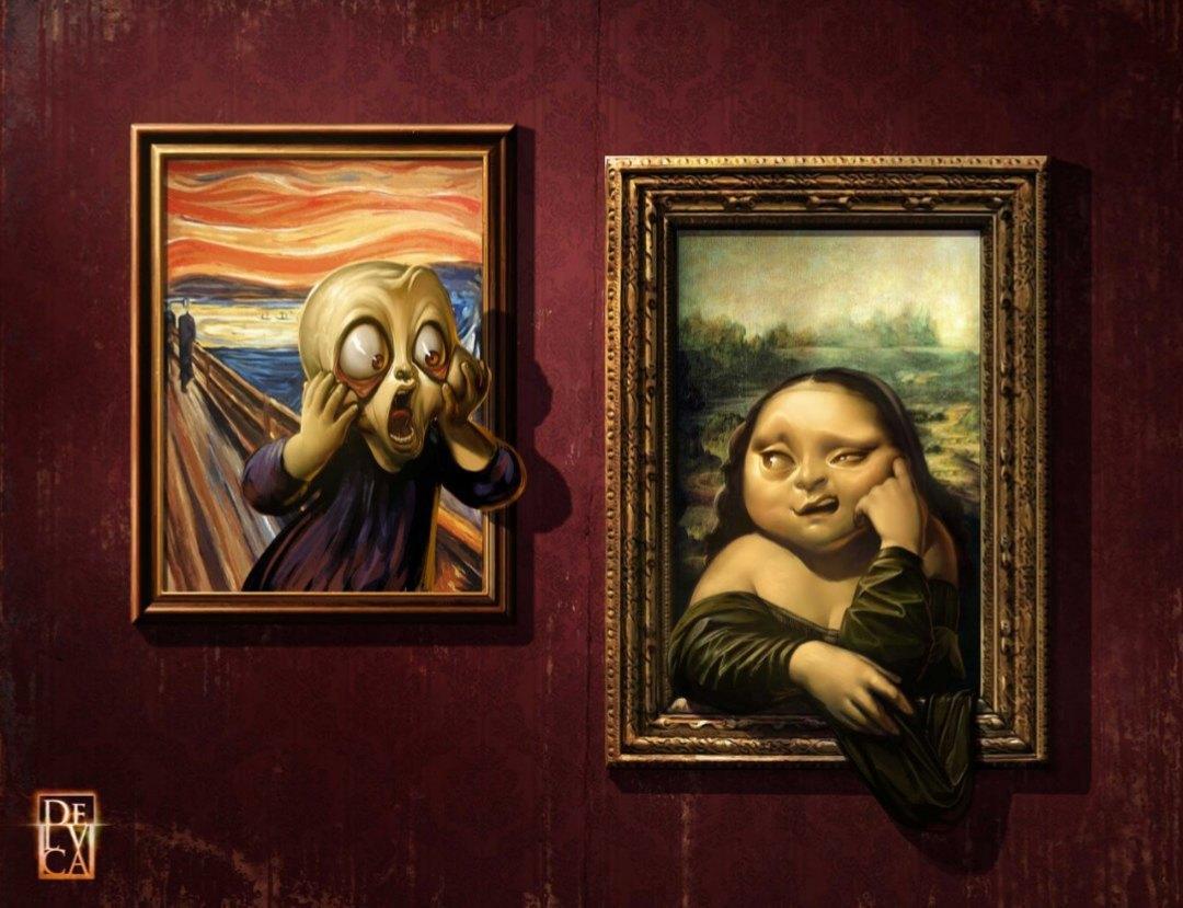 Мона Лиза крик