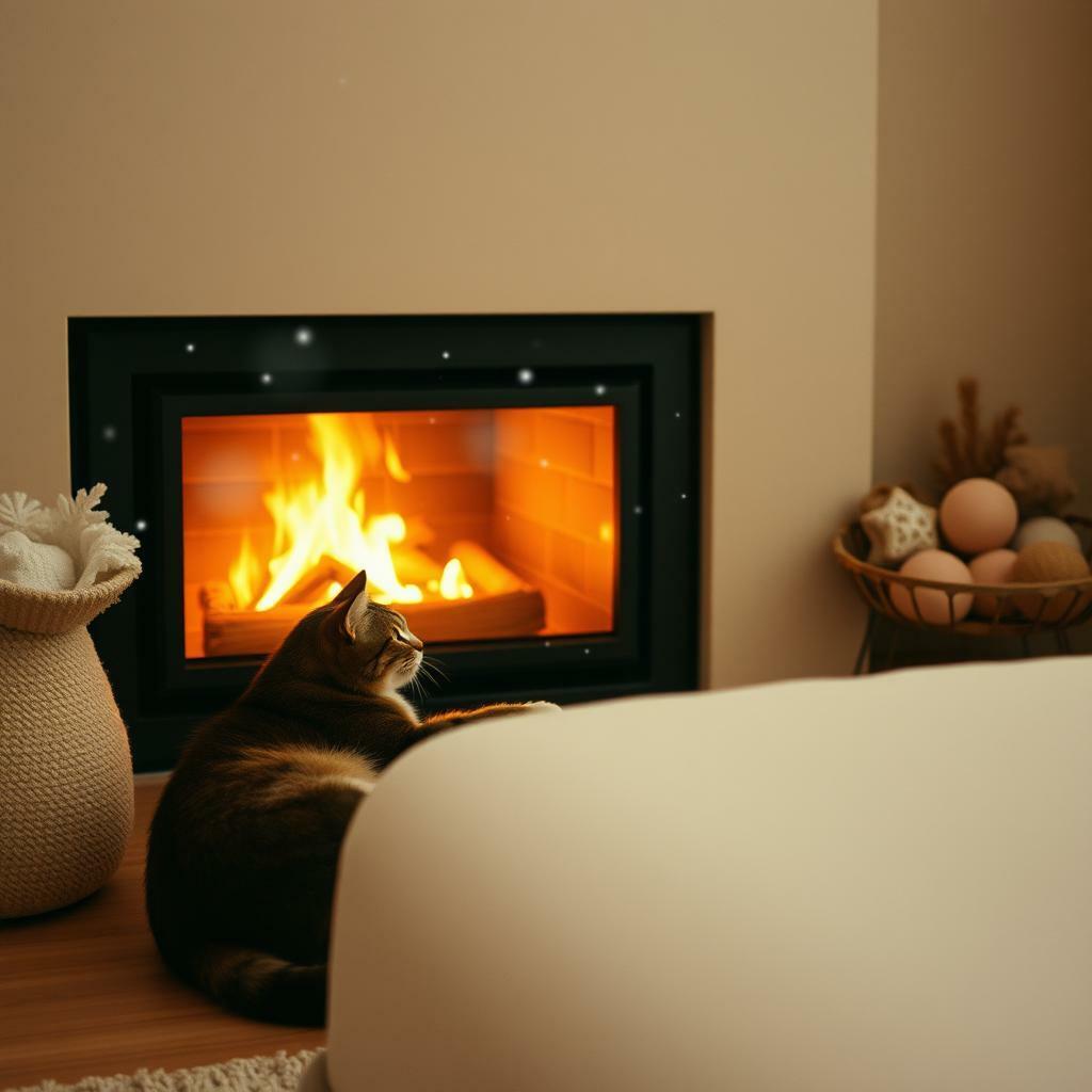 Пришла зима ("Кошка на печь заползает...") - конкурсное