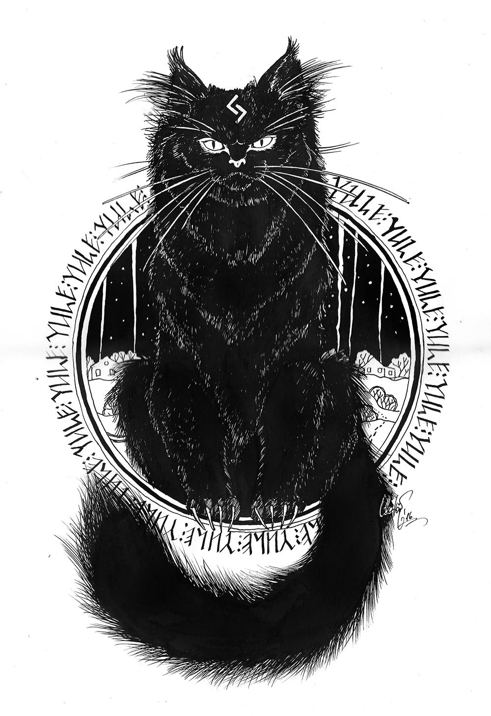 Стихотворение «Йольский кот», поэт Рысёна