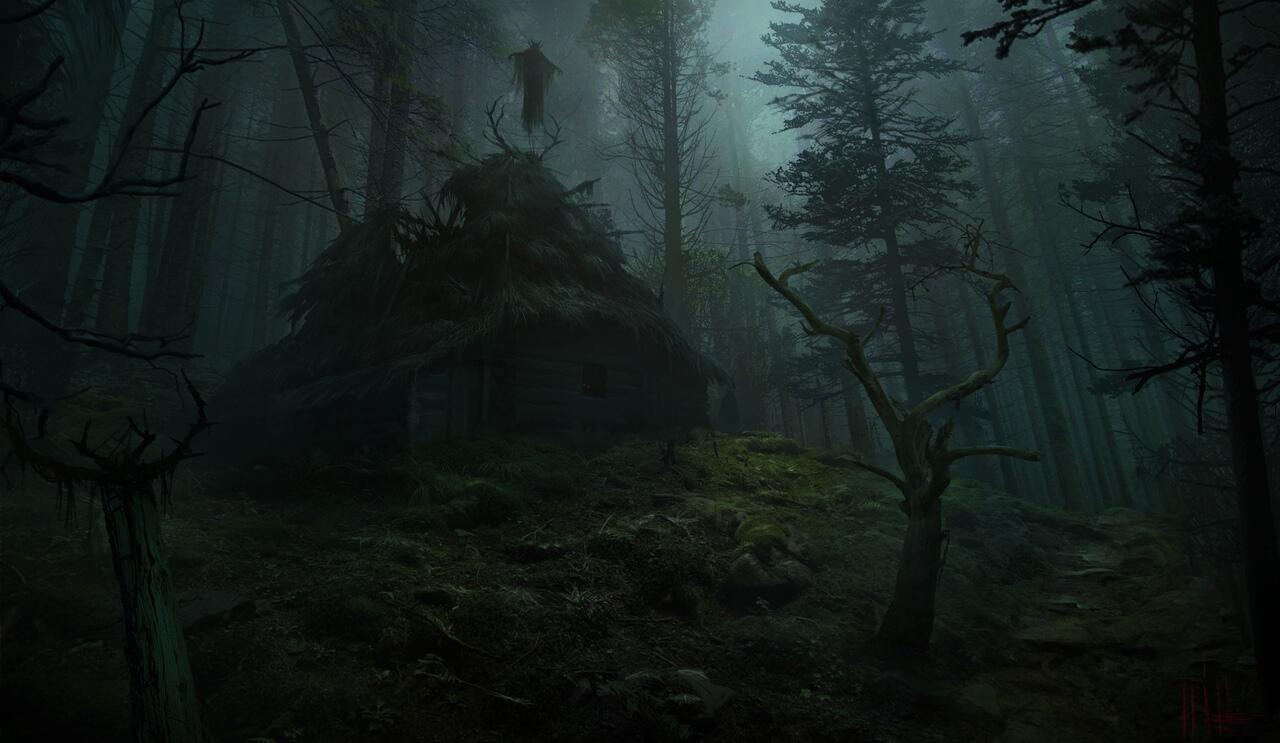 В мрачном доме на холме