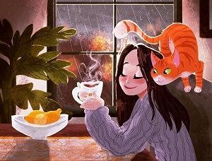 Уютно дома, хорошо... /коротыш/