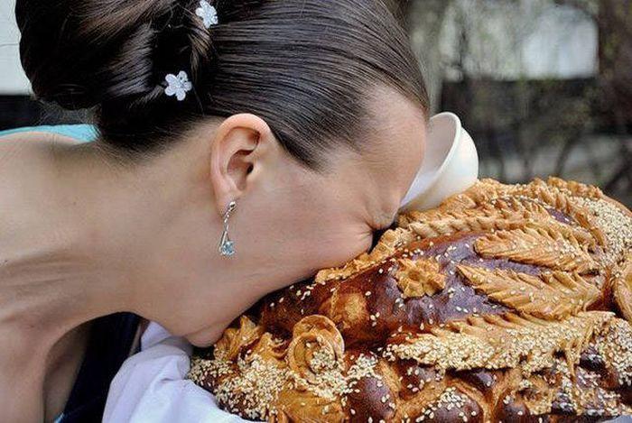 Свадебные тосты про хлеб