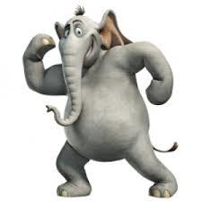 Живёт в зоопарке большой Элефант....