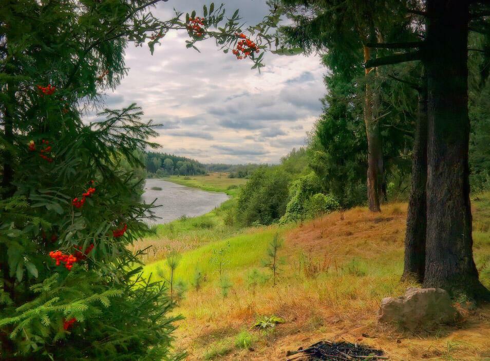 Прекрасен осени рассвет...