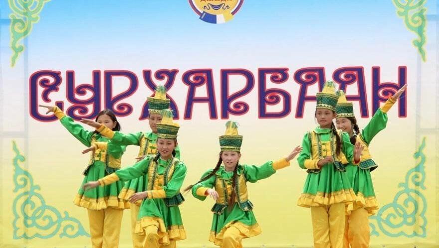Про районный праздник бурят Сурхарбан.
