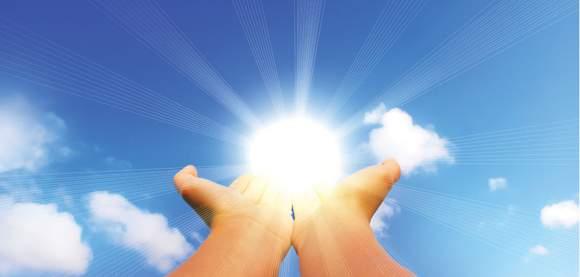 Солнца нежную улыбку