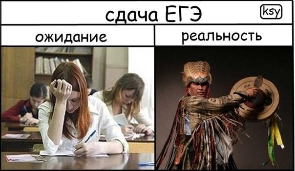 О ЕГЭ. Год спустя...