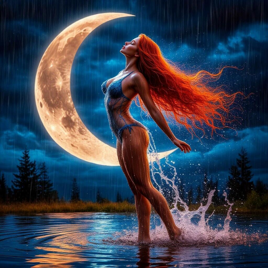 Запах дождя.