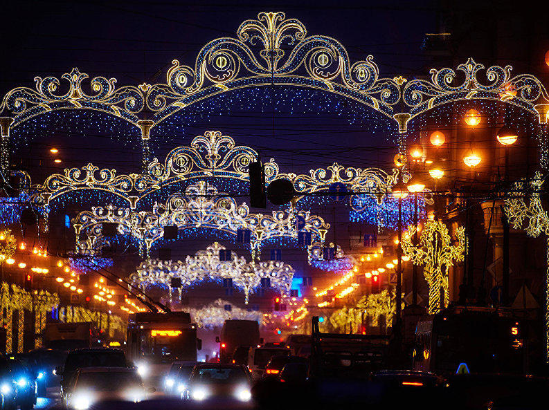 ИЛЛЮМИНАЦИЯ ПИТЕРА