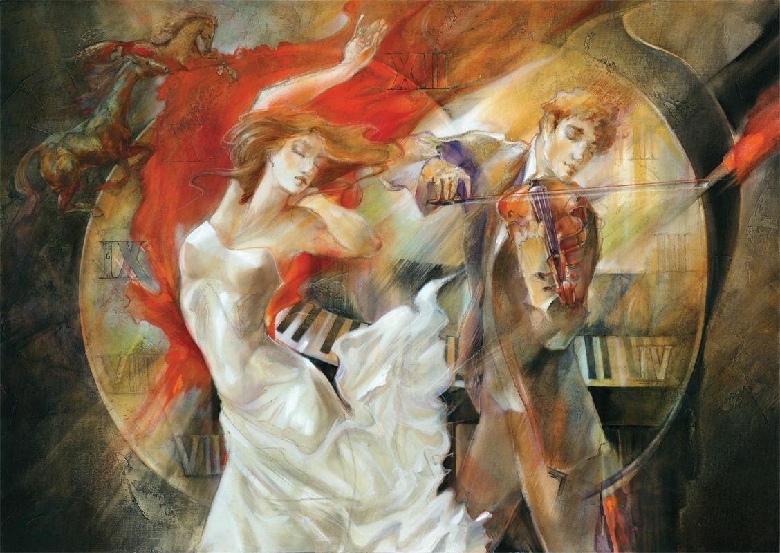 Дамы с королевой